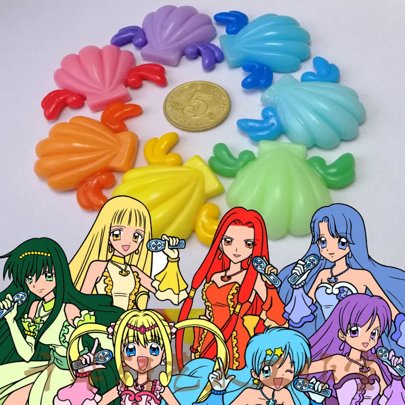 New Mermaid Melody Pichi Pichi Pitch Lucia Nanami Rina Toin Hanon Hosho Cosplay Shell Necklace Cosplay Props