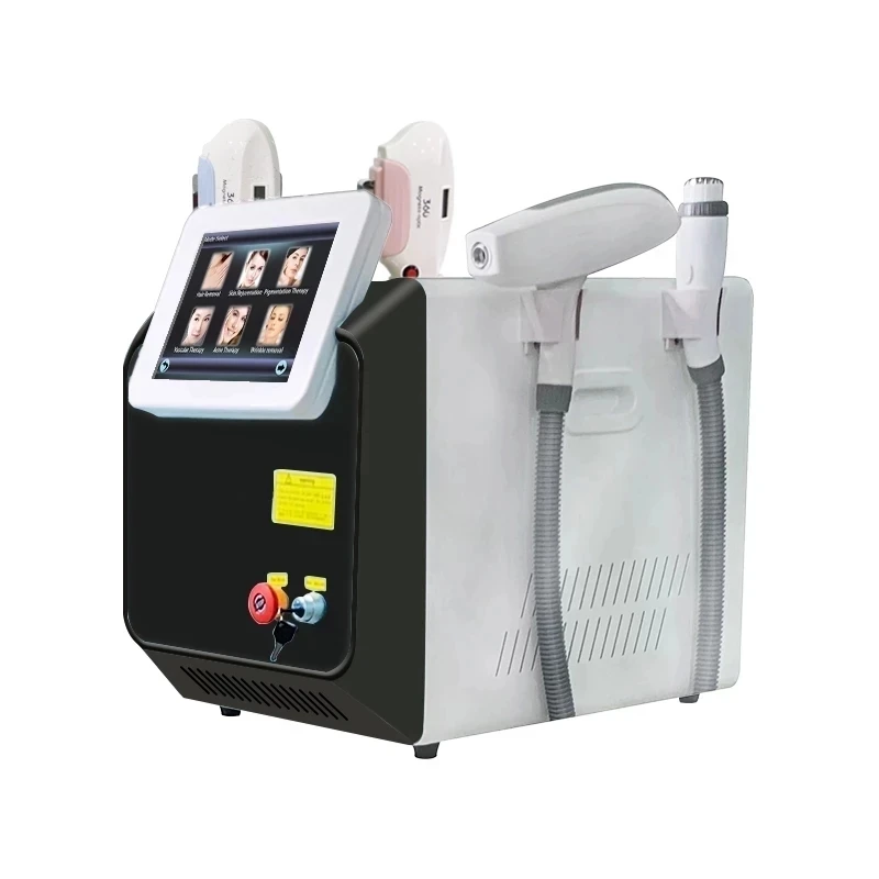 4 in 1 Multifunction IPL Laser Hair Removal Nd Yag Laser Tattoo Removal RF Face Lift Machine