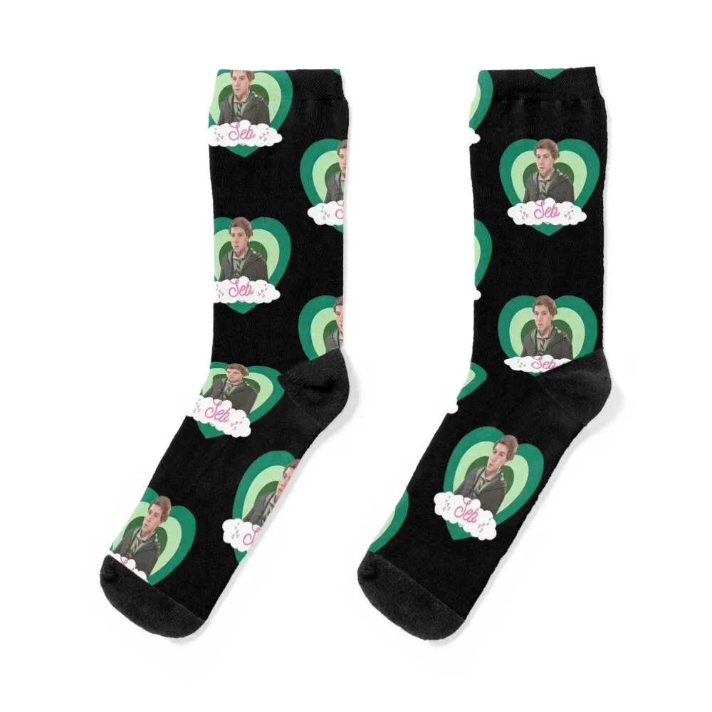 

Green Heart Sebastian Sallow Meme Socks custom luxury soccer anti-slip fashionable Socks For Men Women's