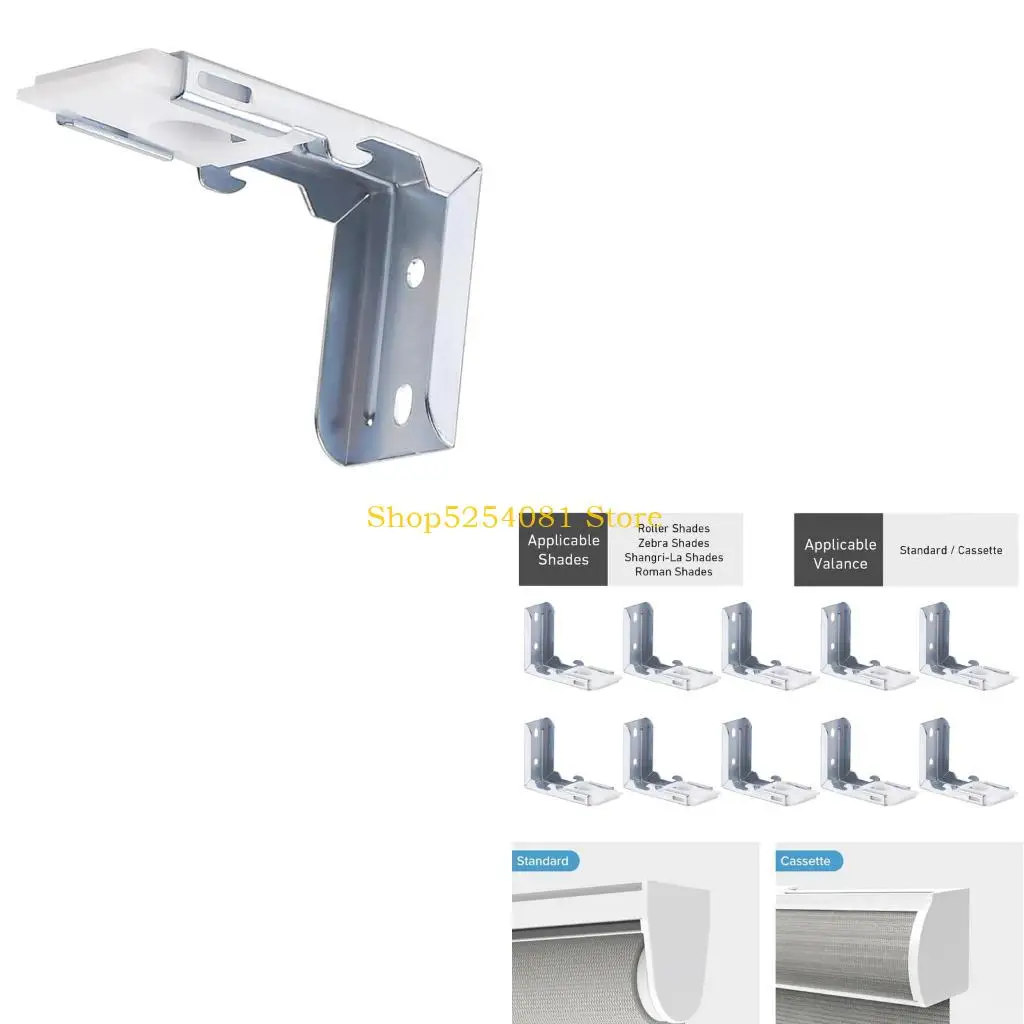 AXYC Zebras Shade Mounting Brackets,Metal Blinds Bracket Window Repair Set Heavy Duty Support for (72mm) Zebras Shade,Blinds