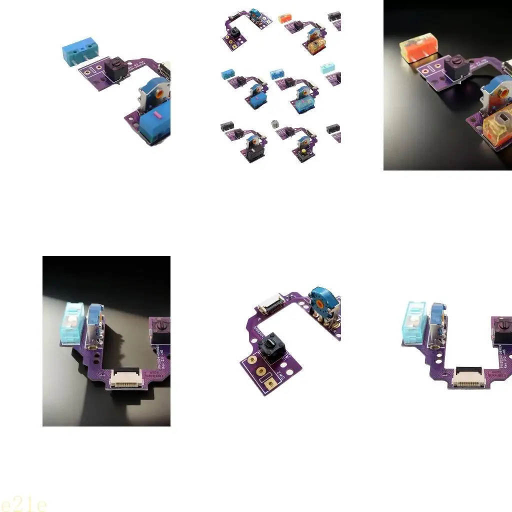 

E21E MOUSE Repair Part Part Mouse Microswitch Кнопка платы PCB Ключевые платы для кнопок GPROX Superlight2