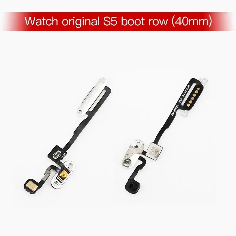 MNAZ per IWatch Power on Off Button Key Flex Cable per Apple Watch S1 S2 S3 S4 S5 S6 SE parti di ricambio 38 40 42 44MM