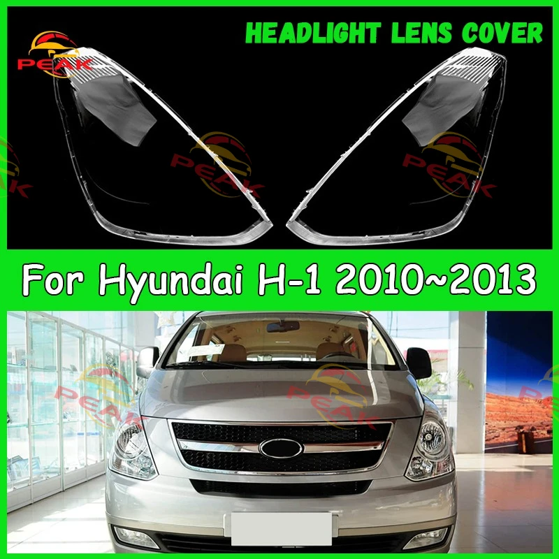 

For Hyundai H-1 2010 2011 2012 2013 Car headlight lens cover Headlamp Shade Head Lamp headlight lamp cover car accessories