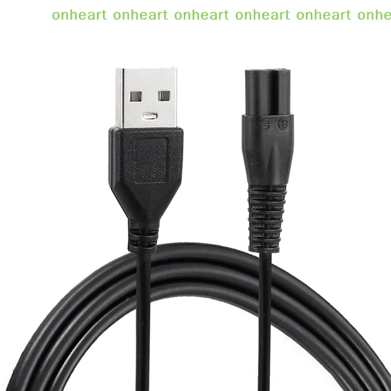 [C]Charger Cable Compatible with Meridian Grooming Electric Shaver Trimmer Replacement Charging Cable Power Cord Supply Adapter