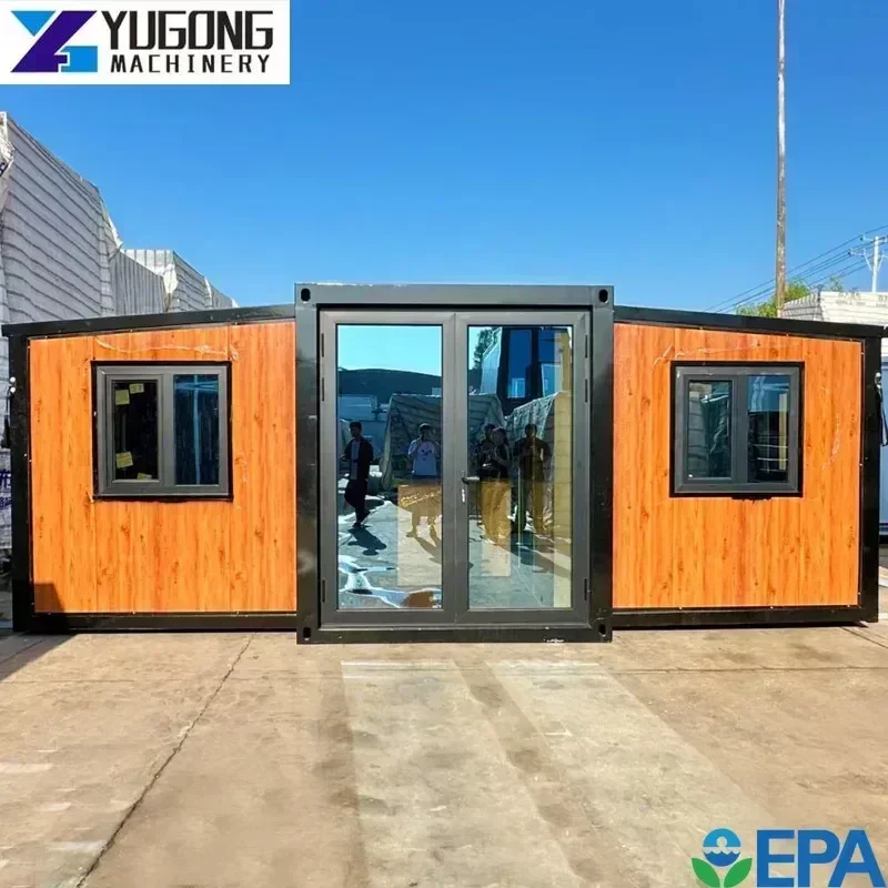 Mobile Folding House Container Supplier Customized 20ft 40FT Modular Foldable Portable Expandable Container House Storage Sheds