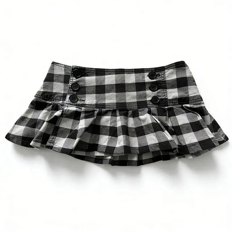 

Low Waist Leopard Print Sexy Hot Girl Skirt Women's Casual Faion Slimming Faion Skirt Y2K Spring Summer Polyester