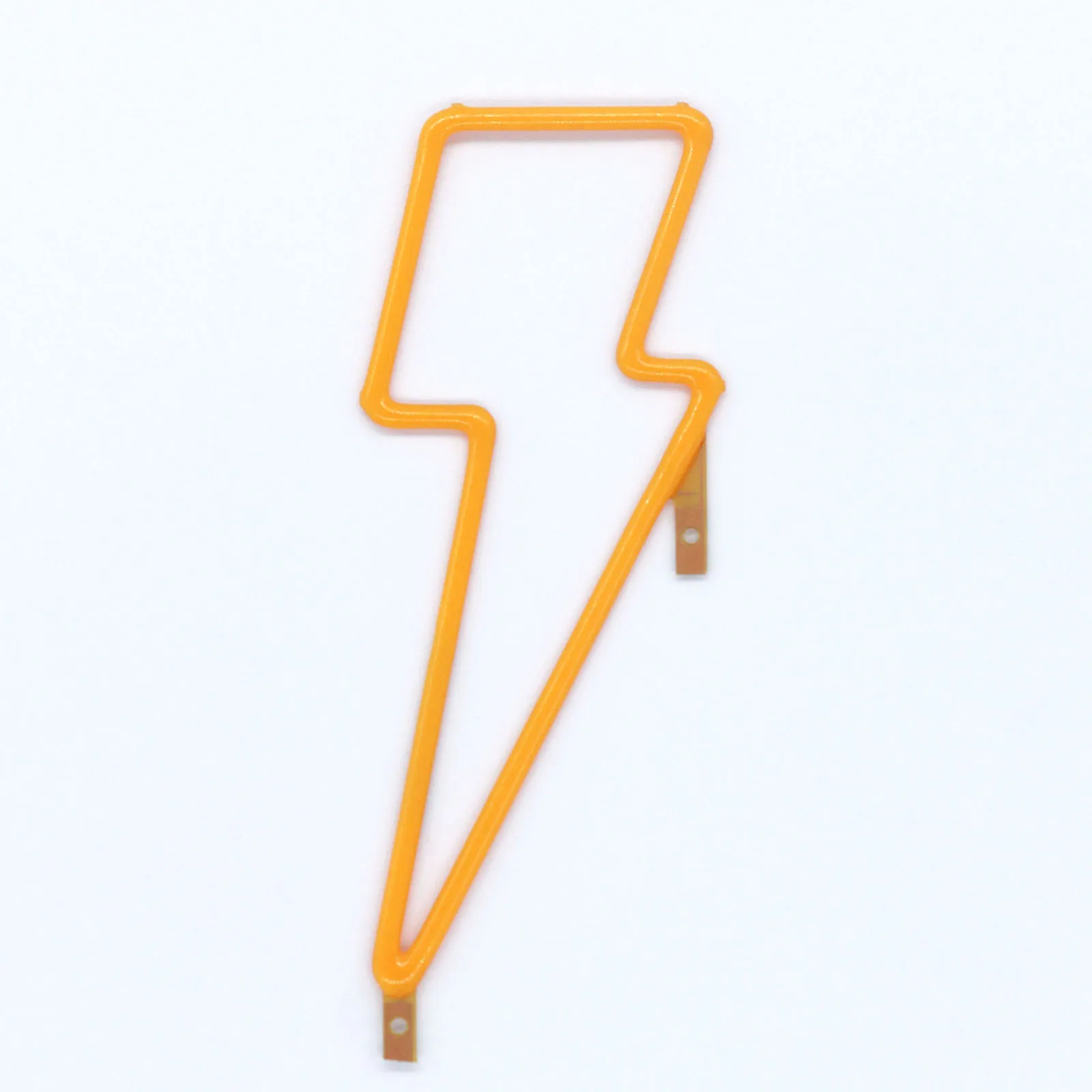 Retro Edison LED Filamento Lightning Shape Vela, Diodos, Decoração De Festa De Férias, Acessórios De Lâmpada, DIY, DC 3V, COB Flash