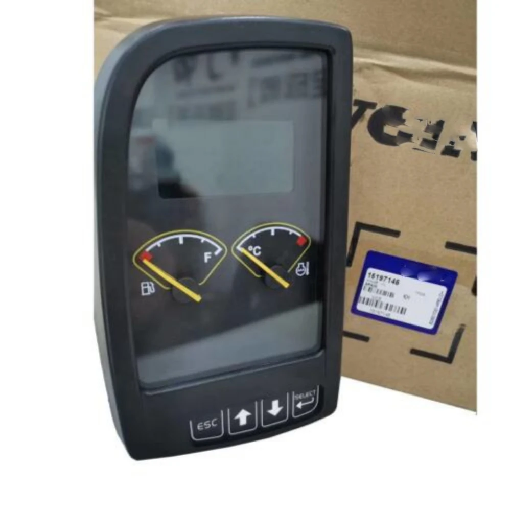 VOE15197146 17450744 Original New Genunine Monitor Cluster Gauge For Volvo ECR88 EC55C EC55 EC60C EC80D EC55C ECR88 EW60C