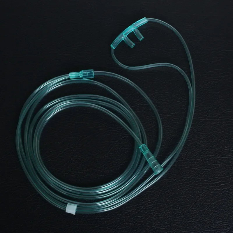 Disposable nasal cannula straight prong high flow hfnc co2 neonatal adult nasal oxygene cannula