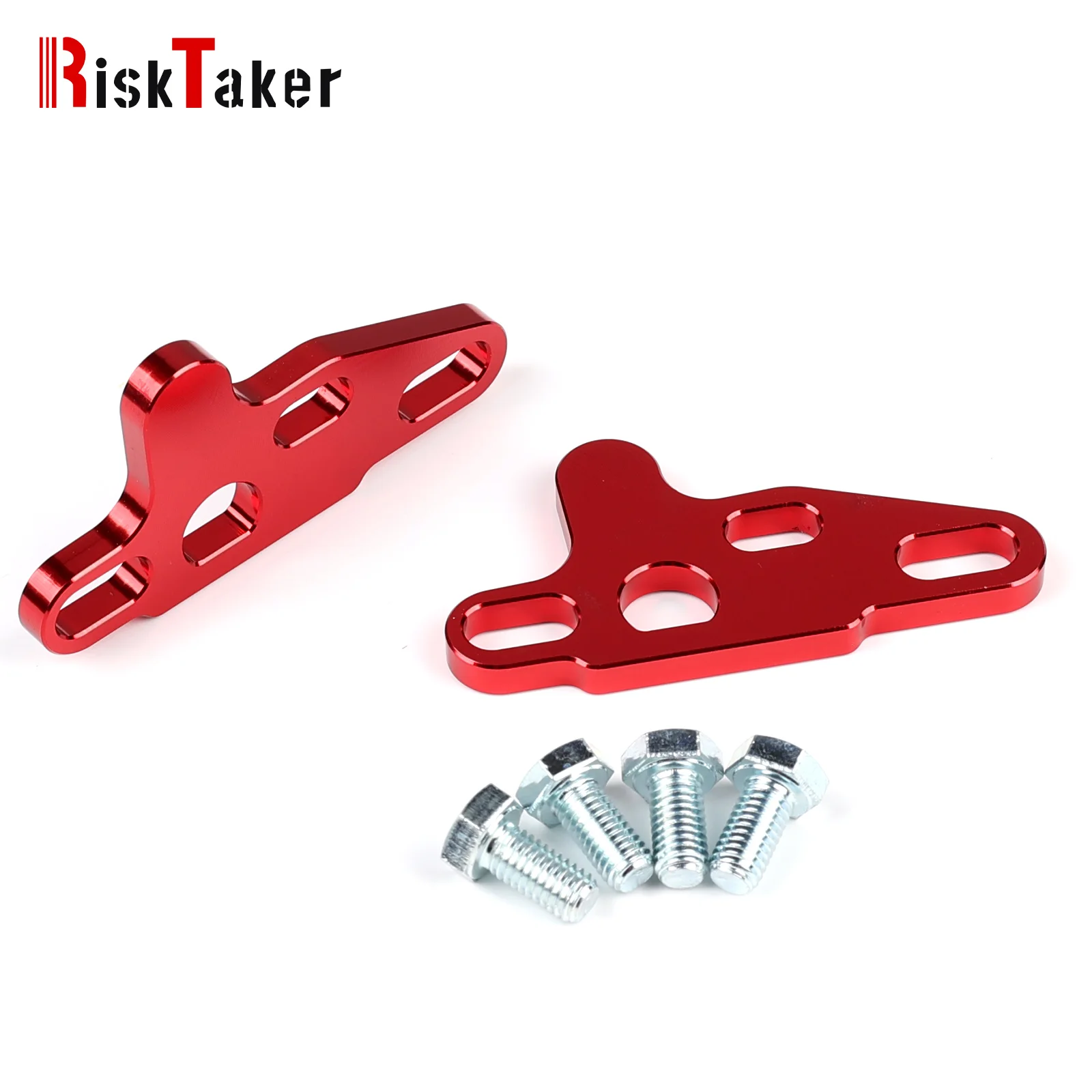 Ferramenta de alinhamento da bomba de óleo RiskTaker 2 peças, kit de guia da bomba de óleo, compatível com motores Gen V Lt1, Lt4, Lt5, L83, L86, L87 (vermelho)