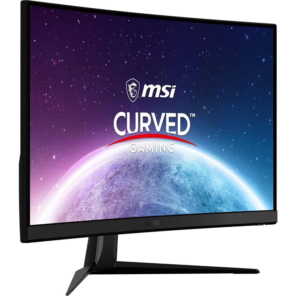 G27C4X 27" Curved Gaming Monitor, 1920 x 1080 (FHD), 1ms, 250Hz, FreeSync, HDMI, DisplayPort, Anti-Flicker, Anti-Glare