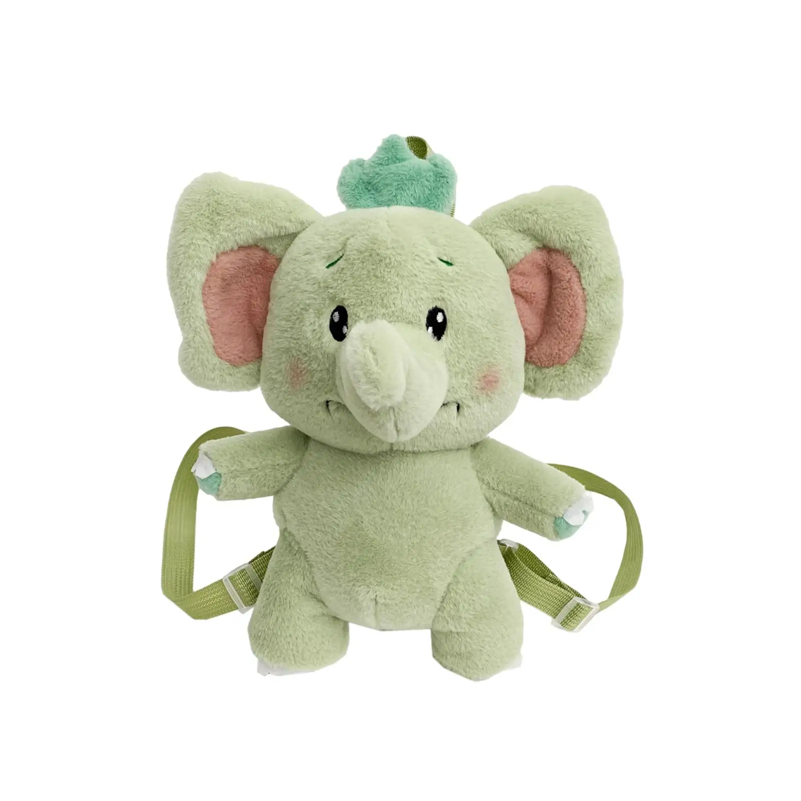 Plush Elephant Backpack Casual Birthday Gift Bookbag for Girls College Teens