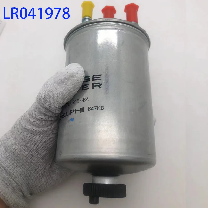 3.0L V6 24V DIESEL FUEL FILTER FOR LAND ROVER RANGE ROVER 2013- RR SPORT 2014- NEW DISCOVERY 5 2017- OEM DELPHI HDF965 LR041978