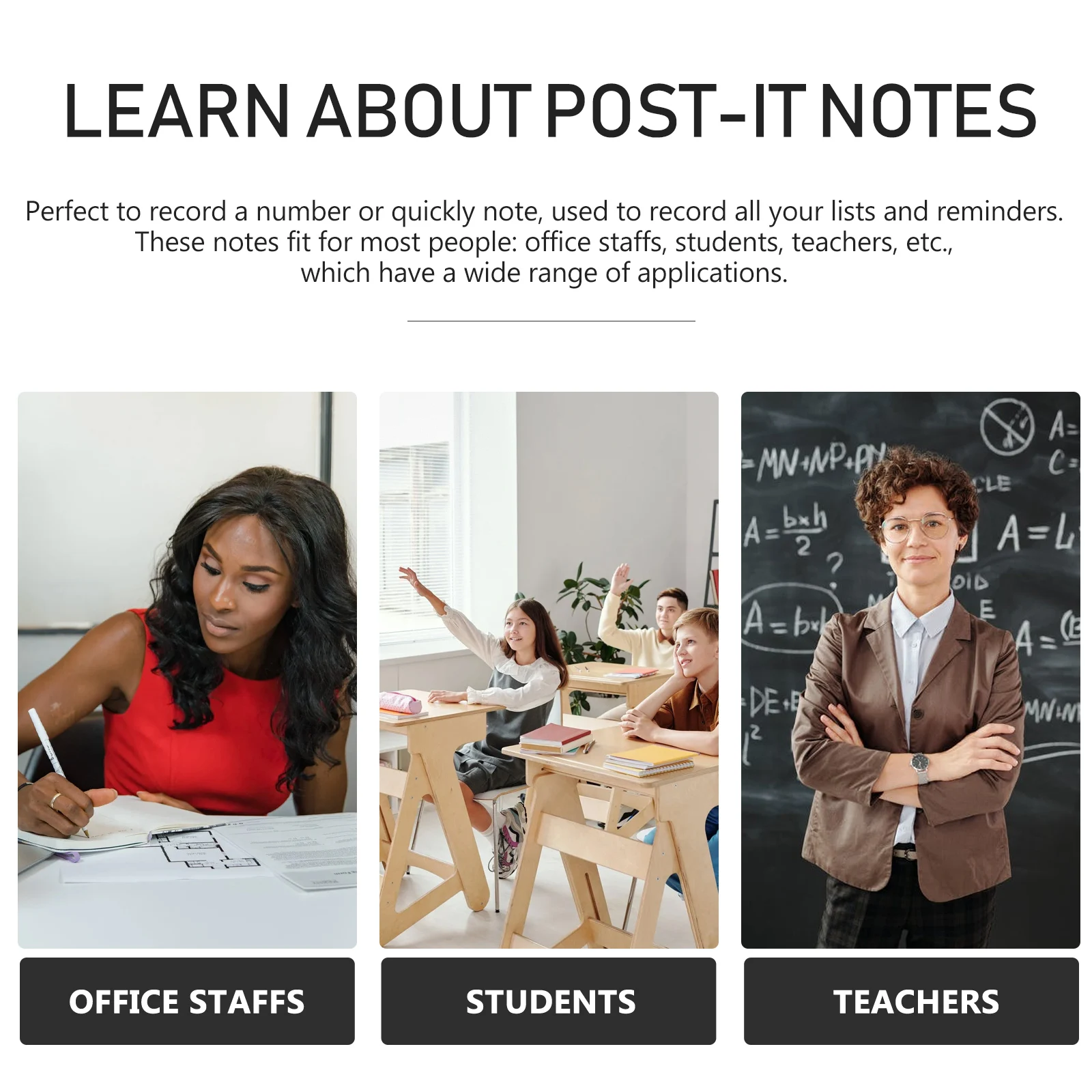 

5Pcs Transparent Memo Pads Adhesive Writable Notes for Office School Home Removable Message Stickers Transparent Memo Stickers