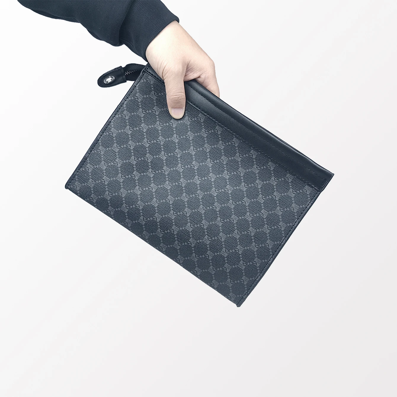 Men\'s New Pattern Business Clutch Storage Bag Fashion Handbag, Business Casual Envelope Bag