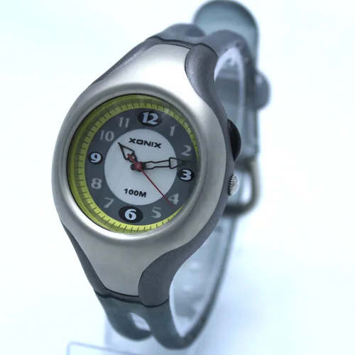 

XONIX кварцевые аналоговые плавательные дайвинг водонепроницаемые 100 м спортивные наручные часы для девочек и студентов женские часы EL Light Felmale L7