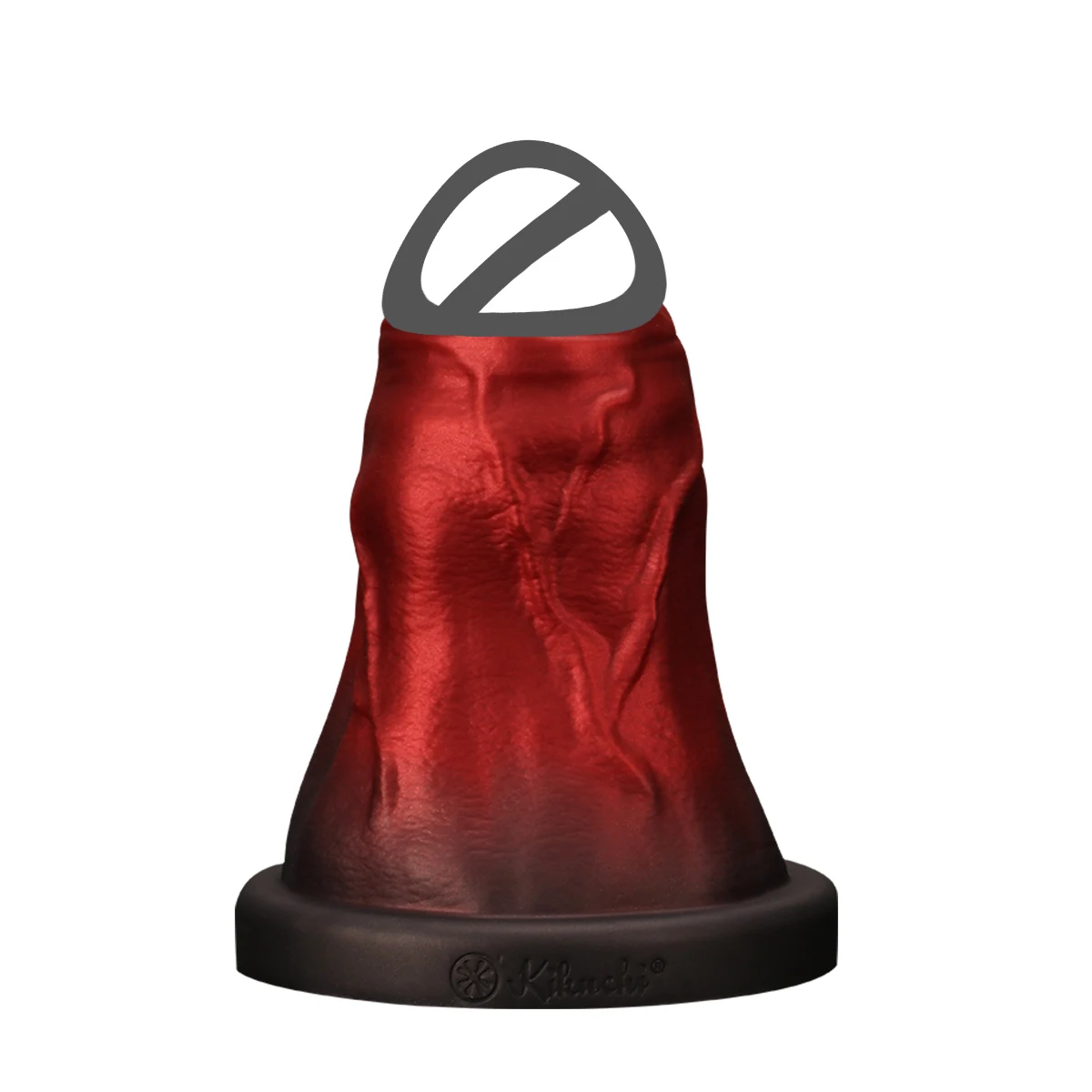 Kikuchi Platinum Silicone Huge Toy Balanced Firm Wide Stretch Adult Toy with Suction Base - Caldera