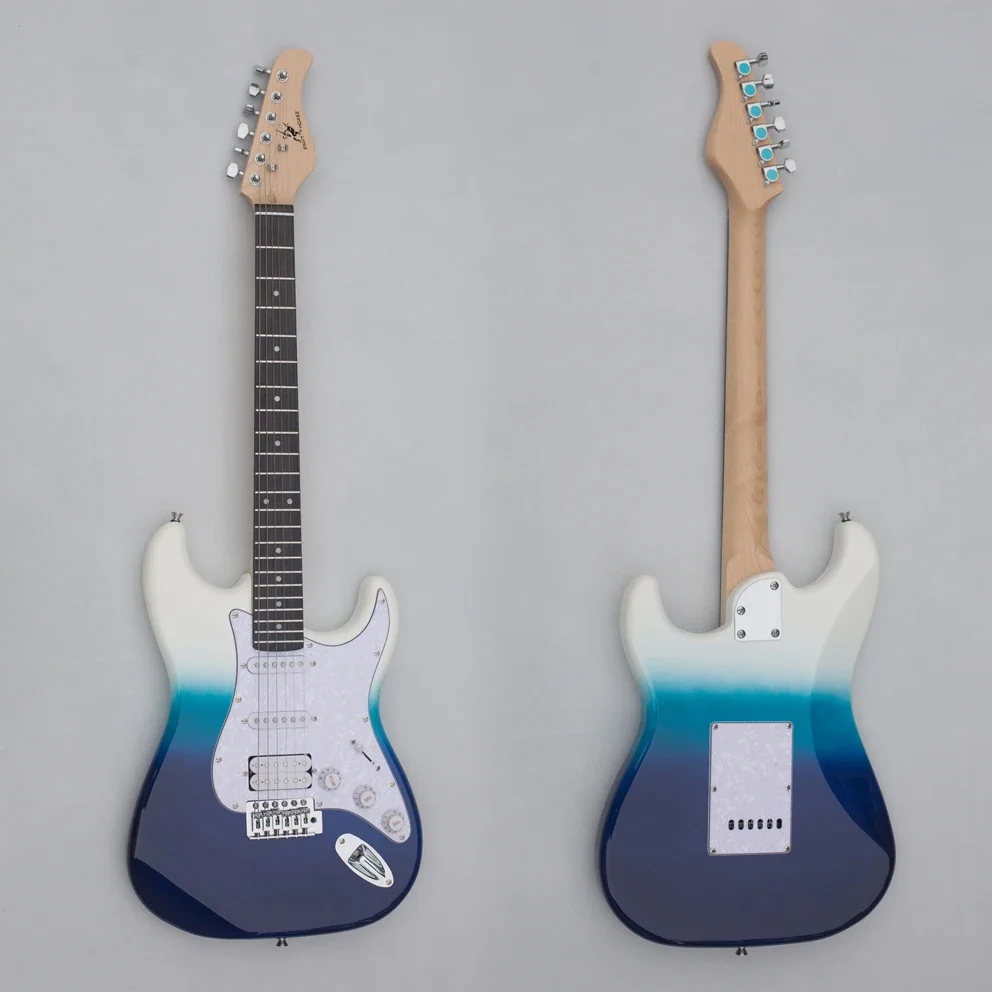 OEM Custom ST Electric Guitar Hot Sell  Musical Instrument Guitar Electric With 6 Steel Strings and Wholesale Price