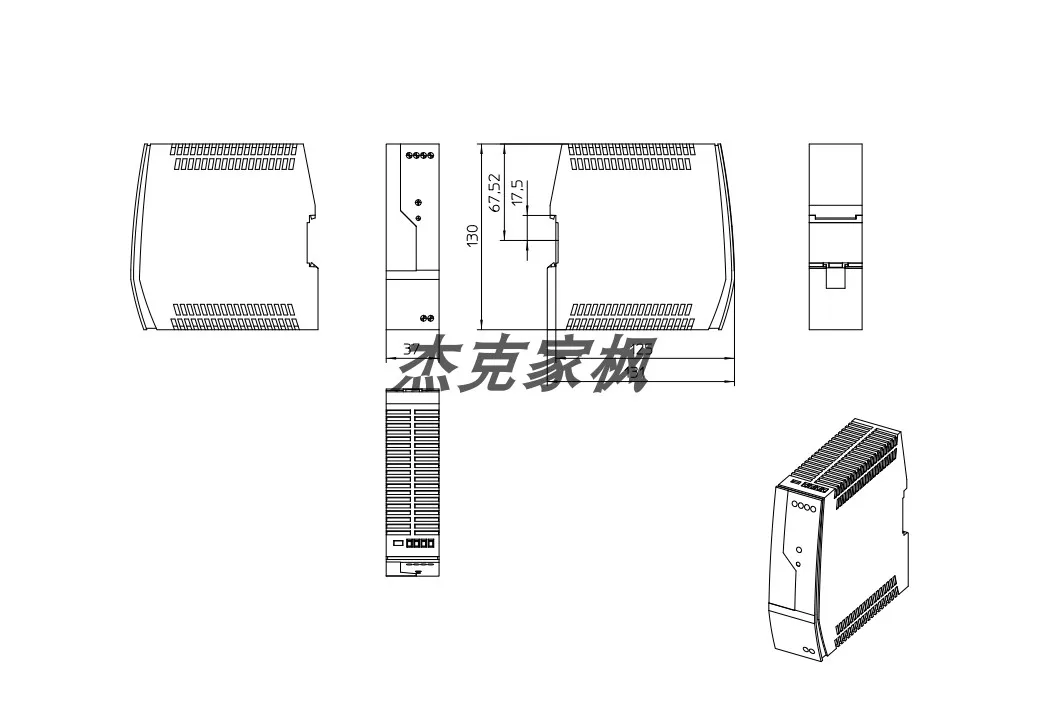2904376 UO-PS/1AC/24DC/150W 24V مصدر طاقة، العلامة التجارية الجديدة الأصلية والأصلية في المخزون #2