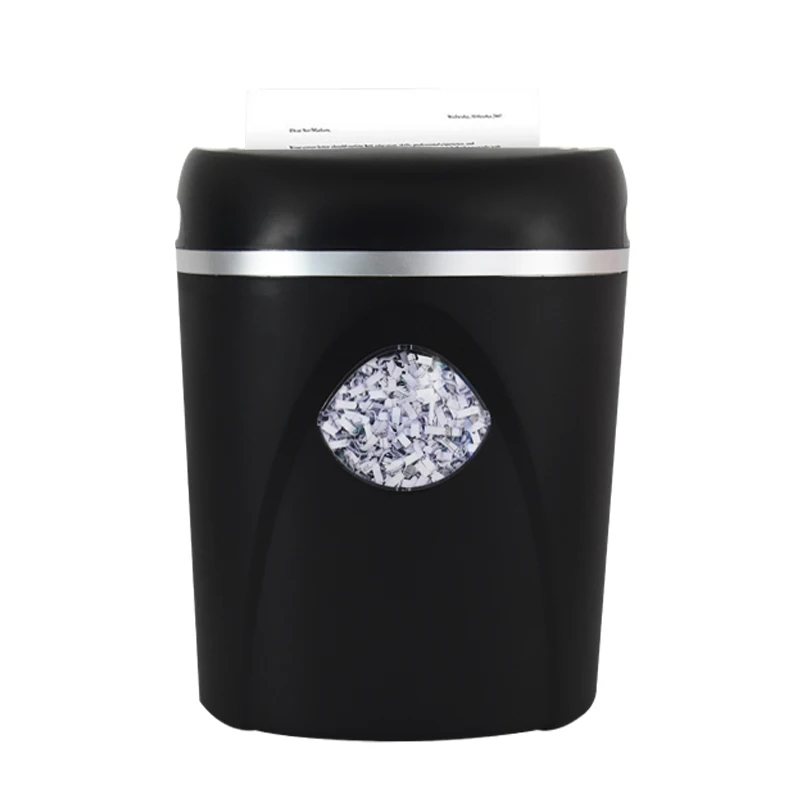 

Электрический уничтожитель документов с перекрестной резкой, уровень безопасности 4, портативный дизайн, для уничтожения карт, CD-дисков и бумаги