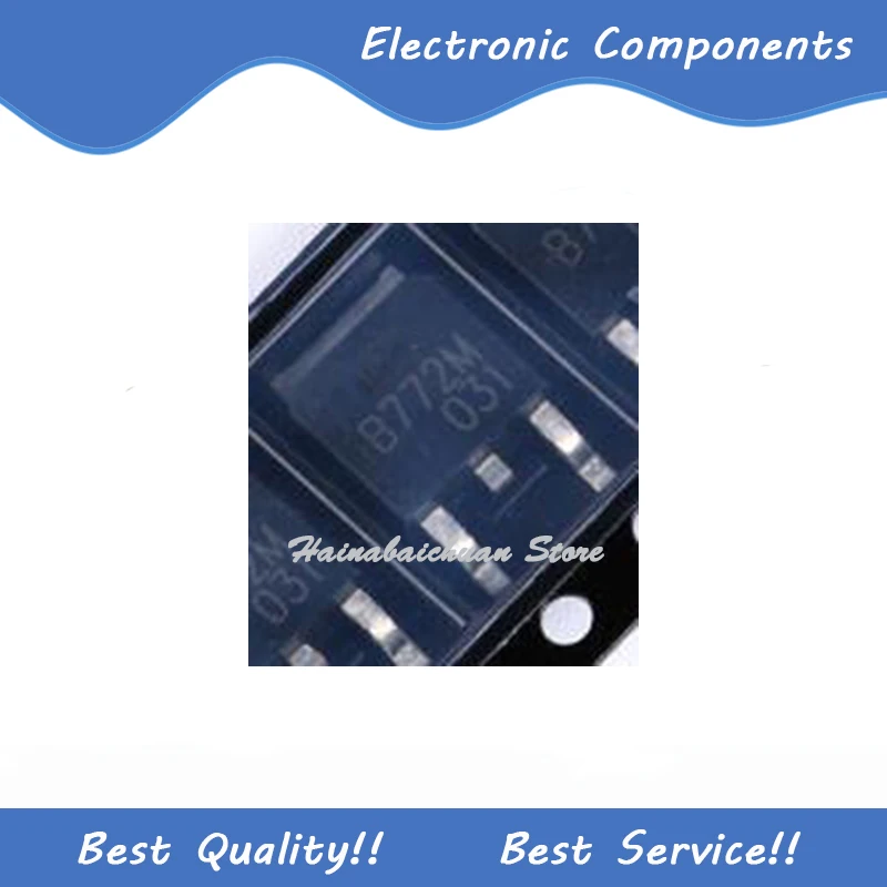 10 buah/lot B772M TO252-2 baru dan asli dalam stok