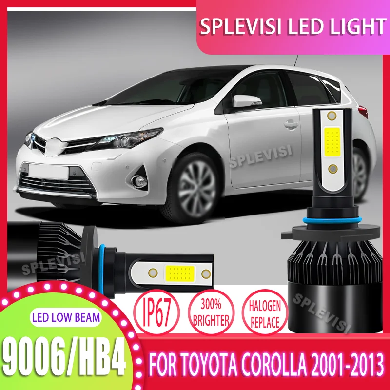 

LED Headlights Low Beam HB4 | Optimized Cooling for Longevity For Toyota Corolla 2001 2002 2003 2004 2005 2006 2007 2008-2013