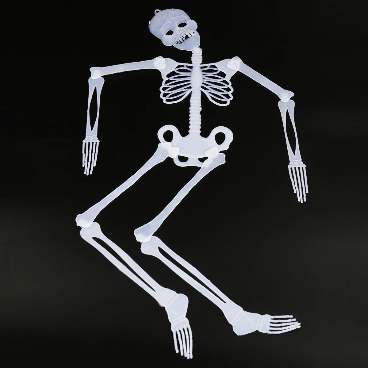

90Cm Halloween Luminous Hanging Decoration Green Glow In Dark Party Bar Haunted Prop Skull Ornament Horror Night
