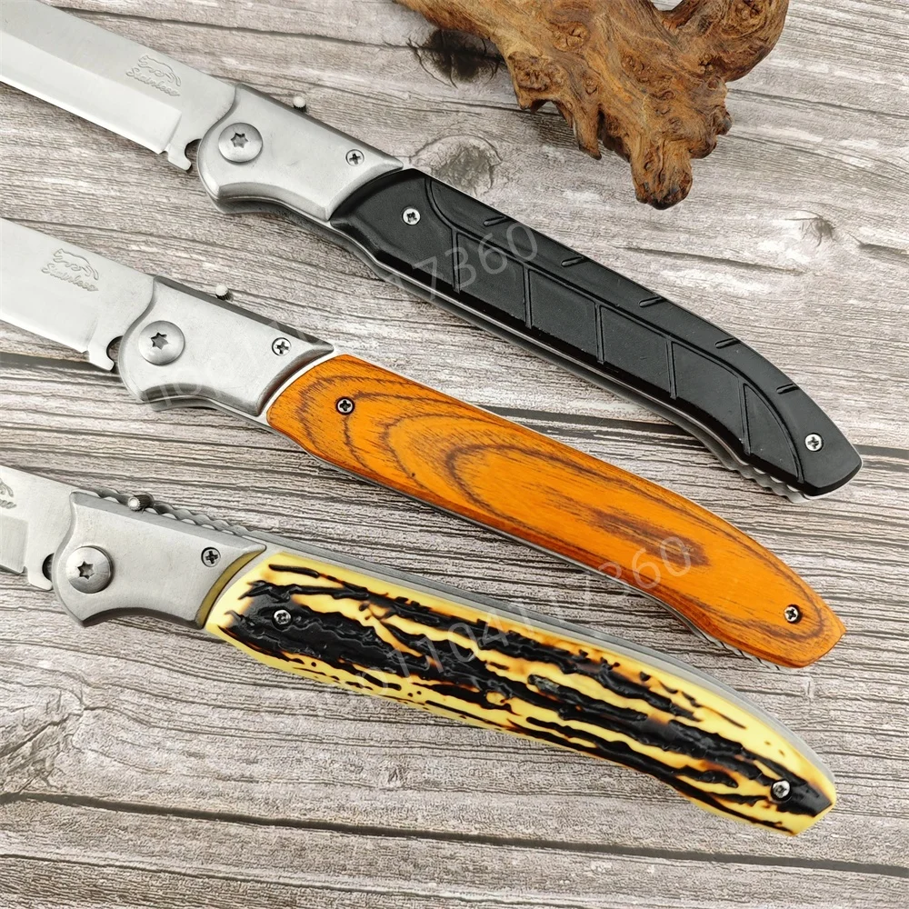 NEW 3 Colors Russian Outdoor Folding Knife 420 Steel Blade EDC Pocket Knife Hunting Survival Camping Hiking Cutting Tools