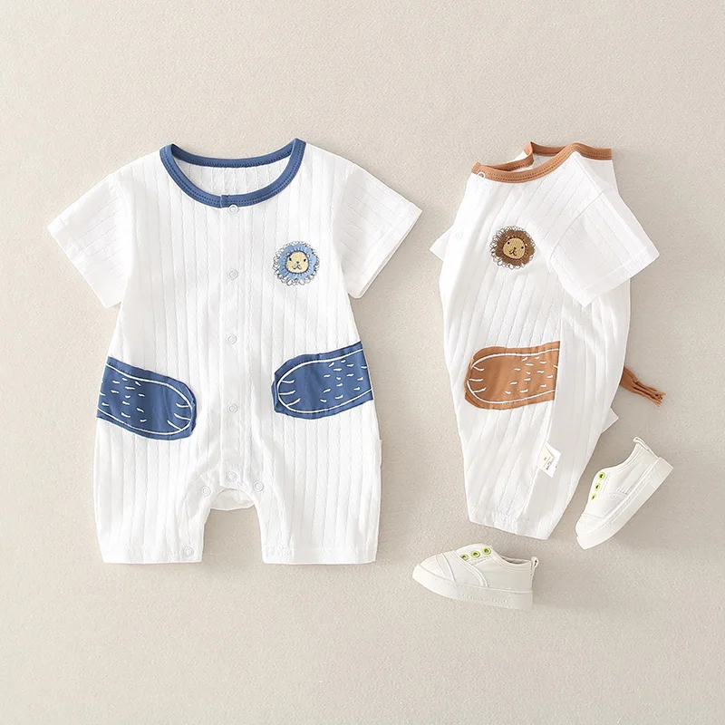 

Летний комплект одежды для мальчиков, 36 месяцев, с мультяшным принтом, для малышей, хлопок...