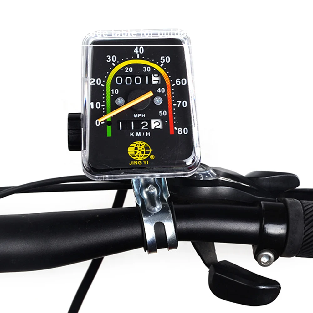 Bicycle Computer Waterproof Mechanical Cycling Odometer Stopwatch Wired Speedometer for 26 28 29 27.5inch Bike Accessory
