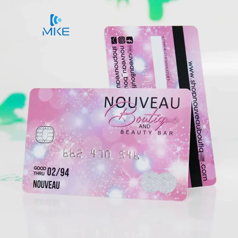 بطاقة هدايا أظافر منقوشة مخصصة لصالونات التجميل