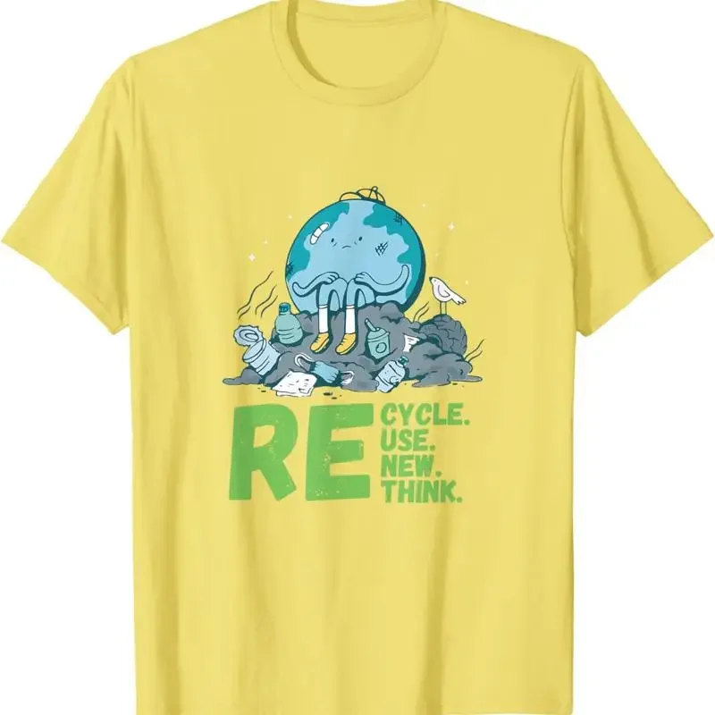 Recycle Reuse Renew Rethink Earth Day 2024 Activism T Shirt