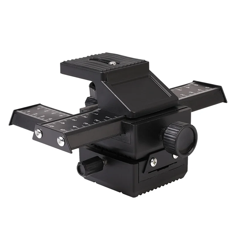 

4 Way Macro Focusing Rail Slider 4 Way Macro Focusing Rail Slider For Close-Up Shot Of Camera Slider