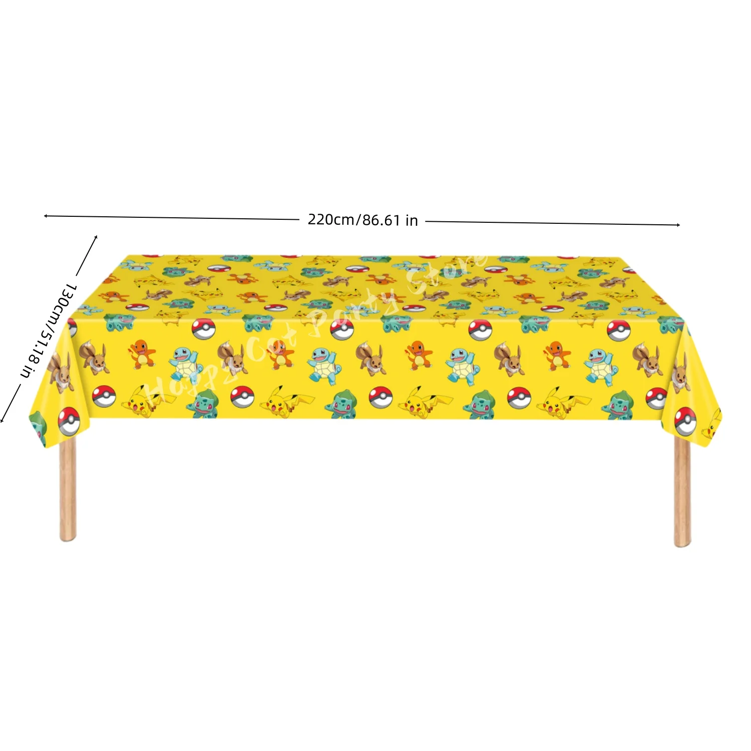 

Table Cover Pokemon Tablecloth Birthday Party Decoration Pikachu Disposable Table Cloth Baby Shower Party Favors Pokemon supply