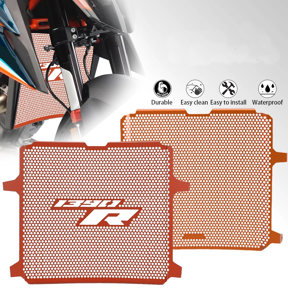 

2024 2025 Motorcycle Accessorie For KTM 1390 Super Duke R Evo 1390 SuperDuke R Aluminum Radiator Grille Cover Guard Protection