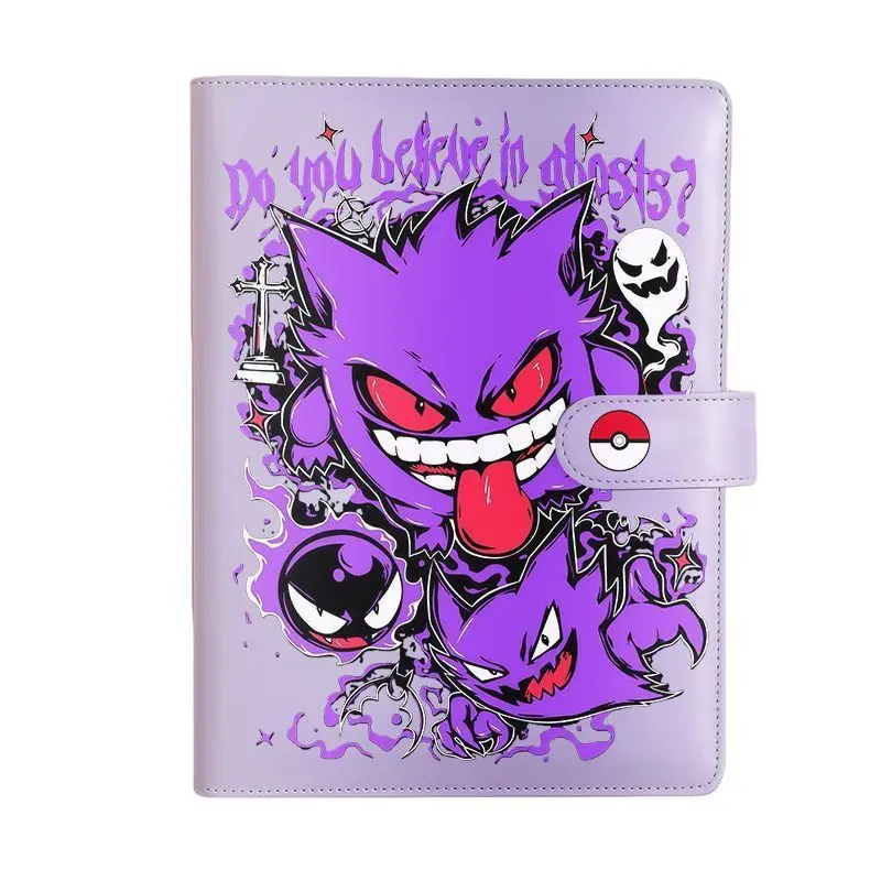 Pokémon Animation Peripheral Gengar Notepad Portable Loose-Leaf Diary Ledger for Birthday Gifts for Friends