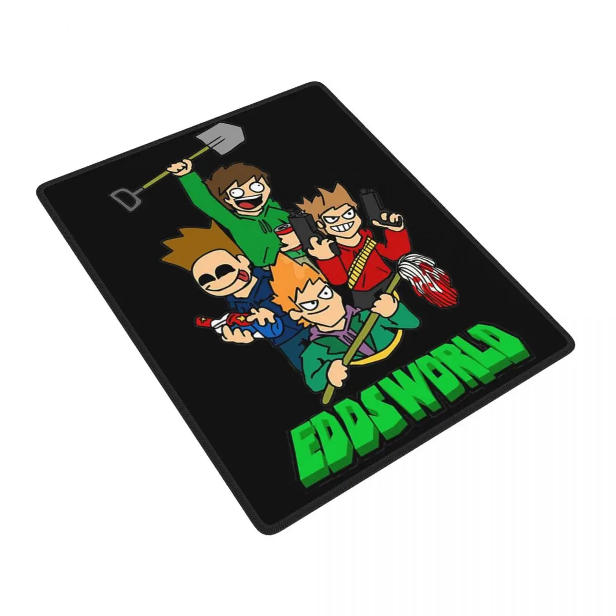 Tapis de souris Eddsworld pour gamer, PC, ordinateur portable, clavier, accessoires de bureau pour jeux vidéo, tapis de bureau