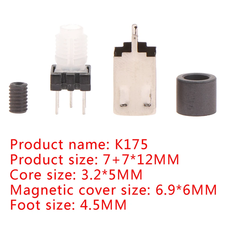 

K175 High Frequency Radio Transmitter Receiver Adjustable Inductance Coil Skeleton Kit Accessories