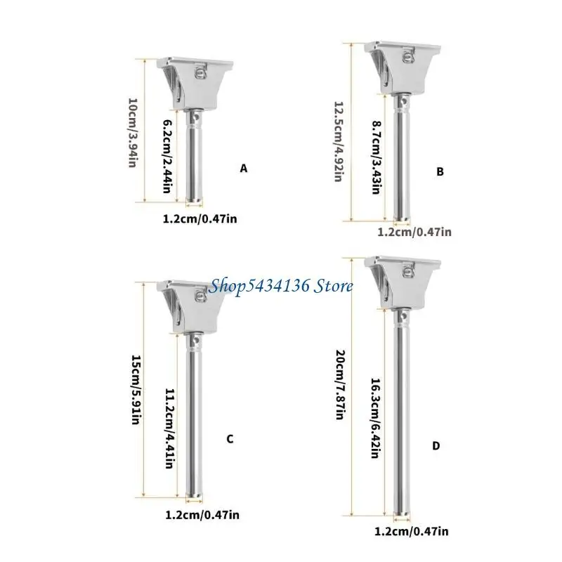 Solution d'étagère Invisible polyvalente H7ED, étagère métallique Invisible permettant une utilisation Simple pour