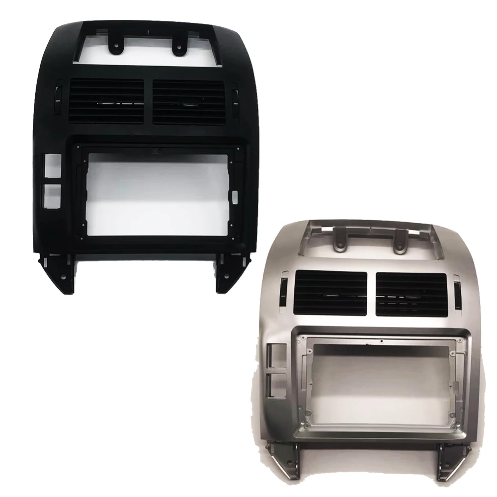 

2 Din Car DVD Only Frame Audio Fitting Adaptor Dash Trim Facia Panel 9 inch For Volkswagen POLO 2004-2011Double Din Radio Player