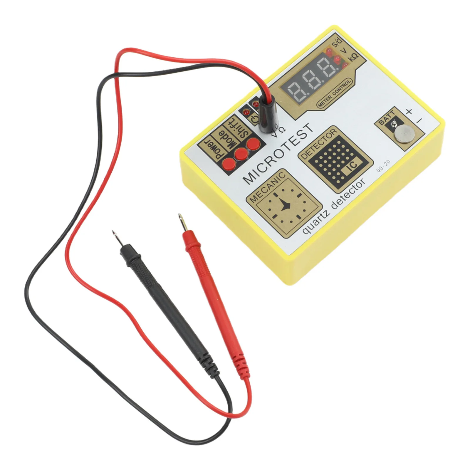 Efficient Watch Battery Pulse Tester QD20 for Real-Time Detection of For Quartz Timing Errors and Battery Weakness
