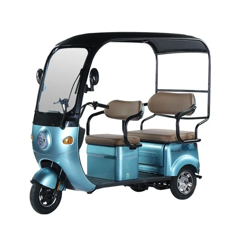 

Shed electric tricycle perfect fusion of appearance and practicality