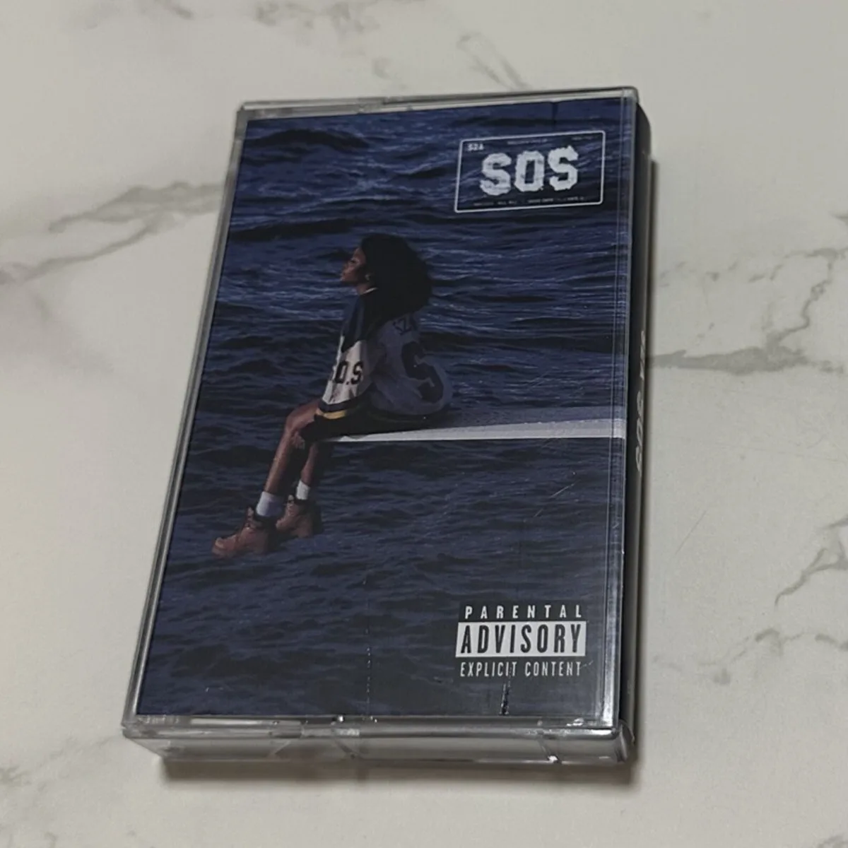 

SZA SOS Cassette Tape American Contemporary R&B Music Album with Lyric Booklet for Listening and Collection