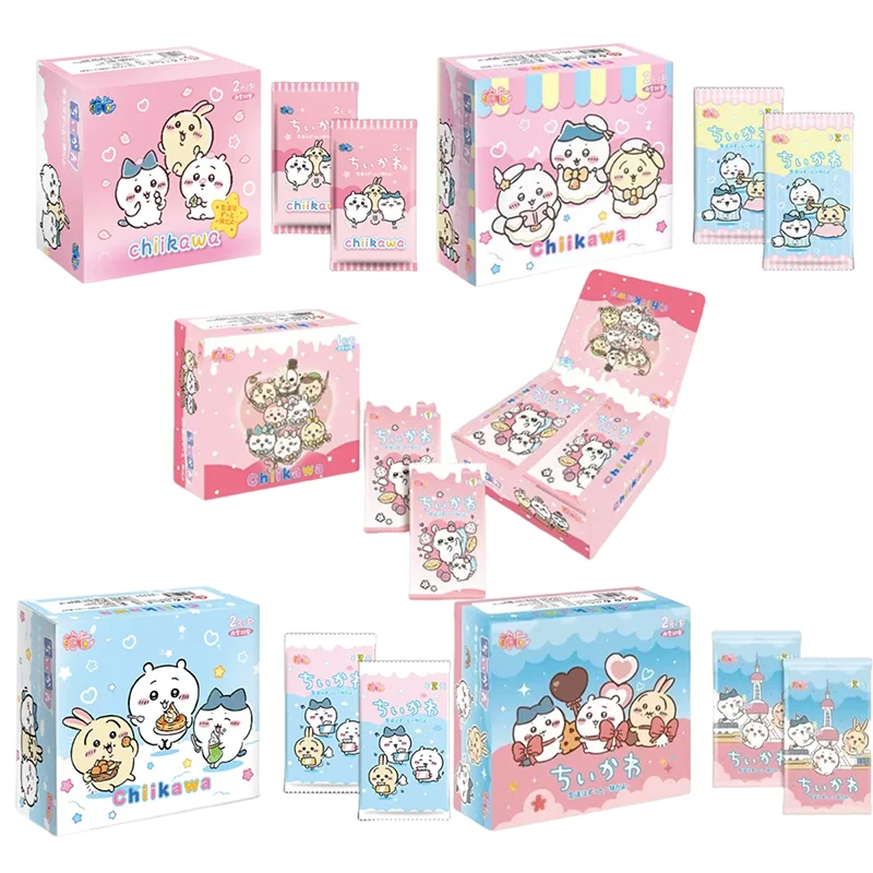 Genuine Chiikawa Joyful Time Collectible Trading Cards Anime Peripherals Collect Cards Perfect Fan Collection Holiday Present