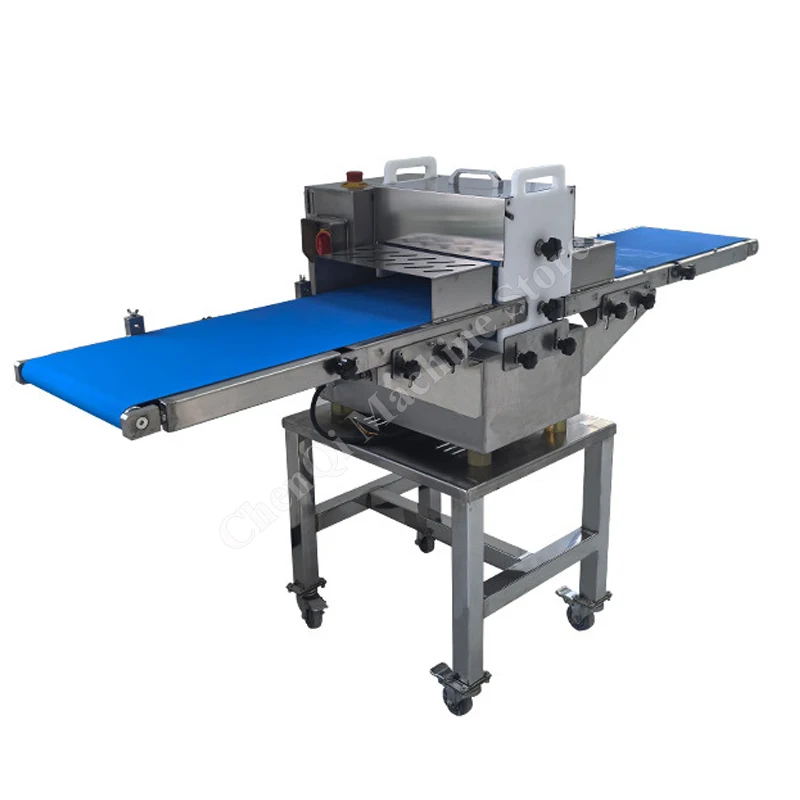 Vleessnijmachine Commerciële Volautomatische Bevroren Kip Eend Vis Snijmachine Varkensvlees Rundvlees Snijmachine Vleessnijmachine