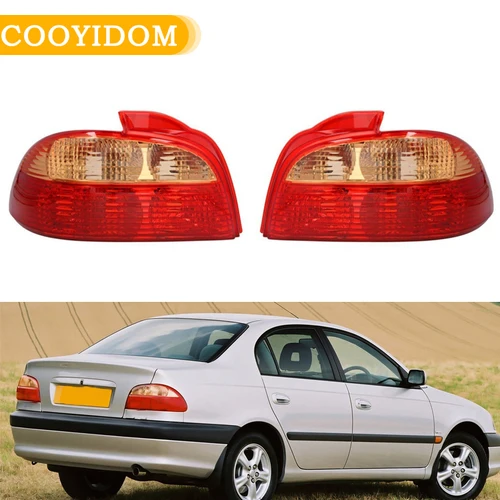 Para TOYOTA AVENSIS 2001 2002 luz trasera de coche luz trasera parada freno lámpara luz de señal de marcha atrás sin bombilla 81551-05090 81561-05090