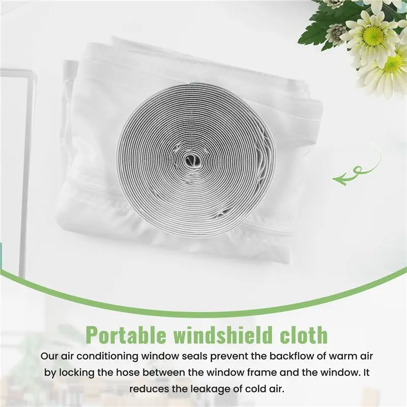 AEE4-Air Conditioner Window Seal, Window Seal For Portable Air Conditioner And Tumble Dryer, Works, Air Exchange Guards
