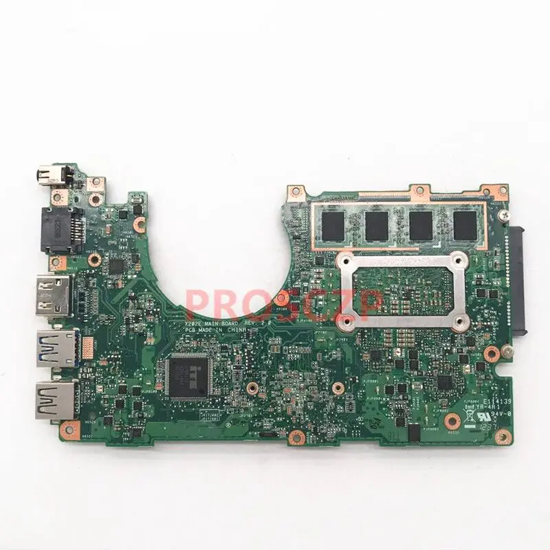 Mainboard For ASUS VivoBook X202E REV.2.0 With SR0N8 celeron 847 CPU Laptop Motherboard 100% Full Tested Working Well