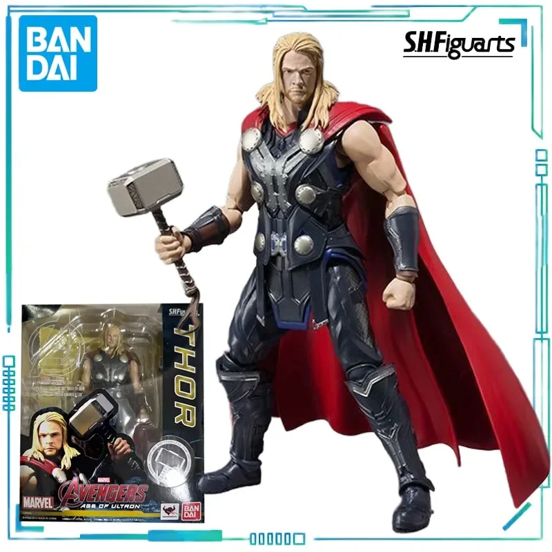 BANDAI Genuine S. H. Figuarts Series Movable Toys American Series Avengers 2 Thor Finished Product Model Exquisite Toys