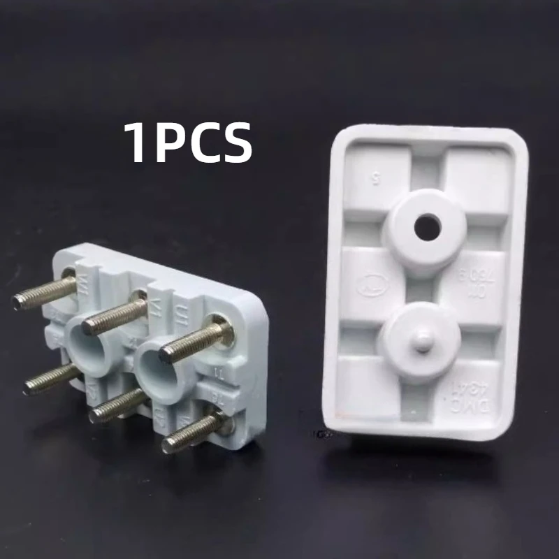 220V 380V motor terminal block single/three phase electric motor connecting terminal plate Wiring Board Rack strip connector